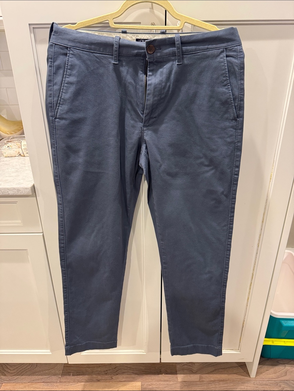 J. Crew Factory Slate Blue Chino Pants